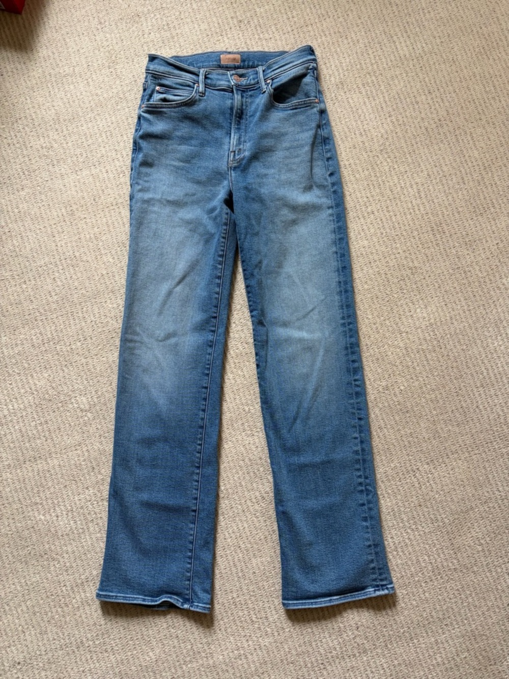 MOTHER The Kick It High Waist Straight Leg Jean - Picture 2 of 5